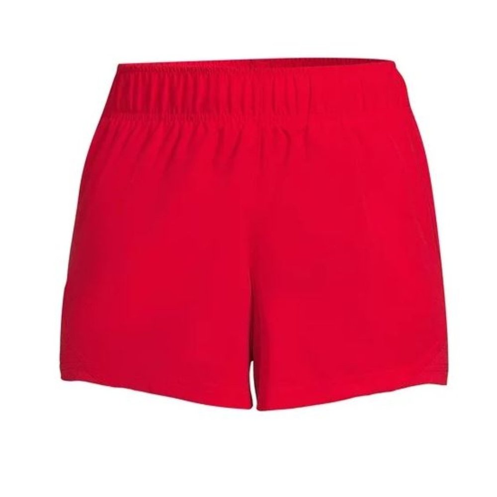 Athletic Works Women's Core Running Shorts Brilliant Red Size 3XL 22